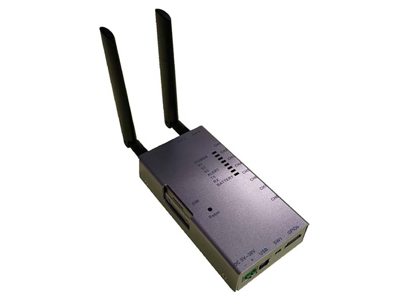 Narrow Band 4G Gateway with AD Converters